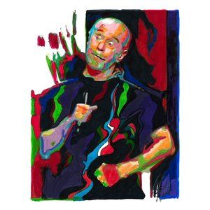 George Carlin Stand-Up Comedian Poster 18x24